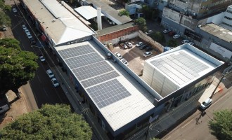 Salas comerciais locadas ja com  sistema fotovoltaico Renolux